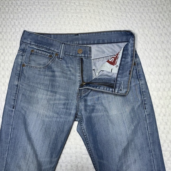 Levi's 511 Men's Light Wash Slim Fit Denim Jeans Size 30x32 - Picture 3 of 8